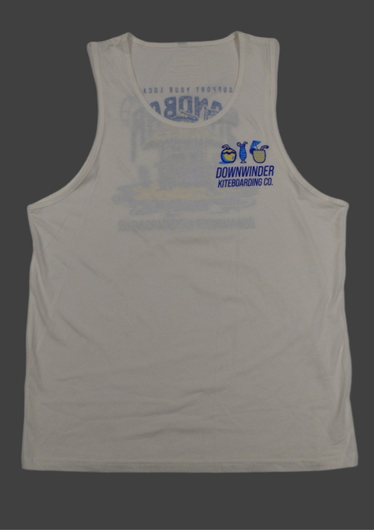 "Support Your Local Sandbar" Kiteboarding Men's Tank