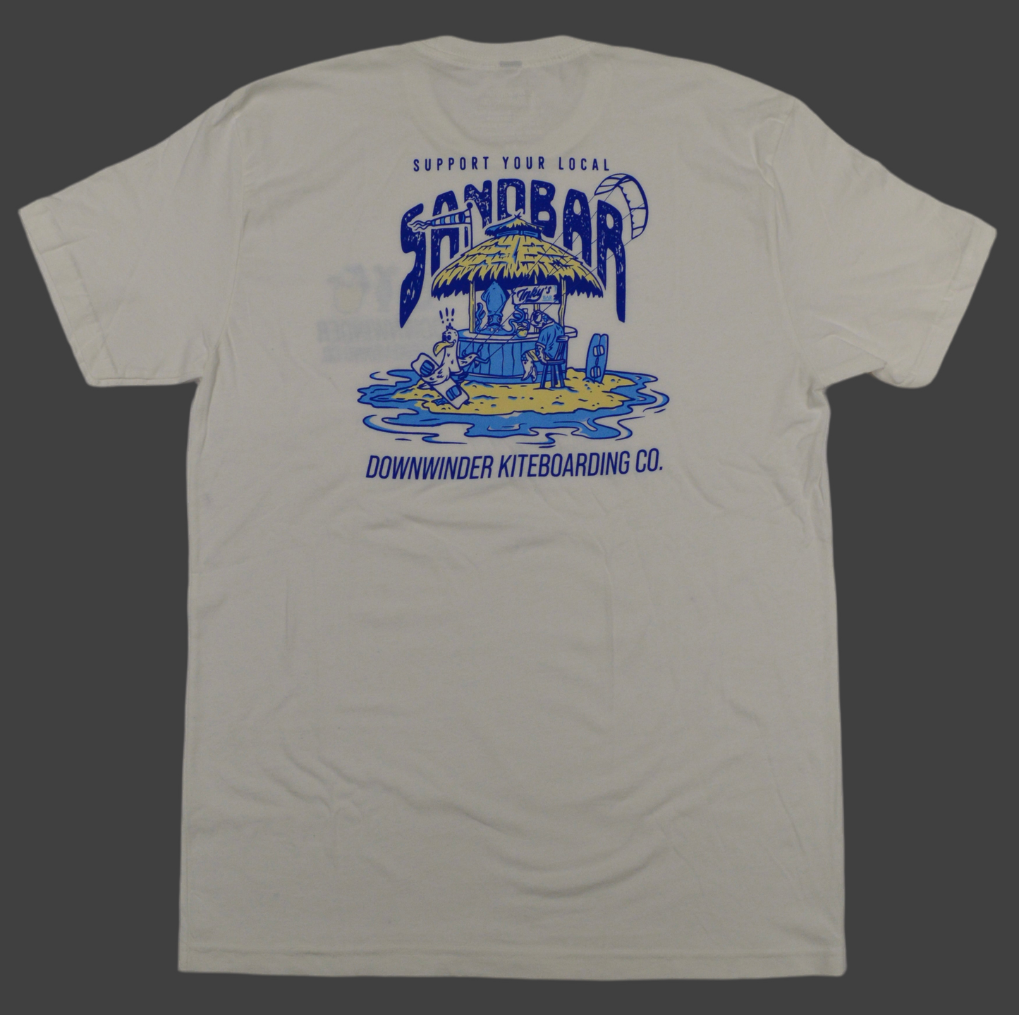 "Support Your Local Sandbar" Kiteboarding T-Shirt