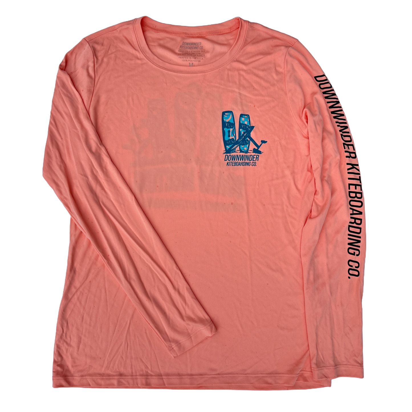 Kiteboarding 'Board Meeting' Women's Long Sleeve UPF Rash Guard Shirt